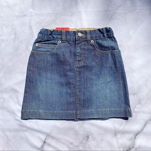 GAP Adjustable Waist Denim Skirt